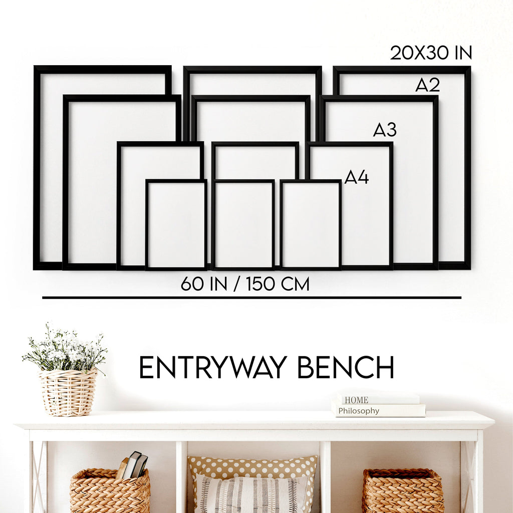 Modern Muslim wall art | Set of 2 wall art prints