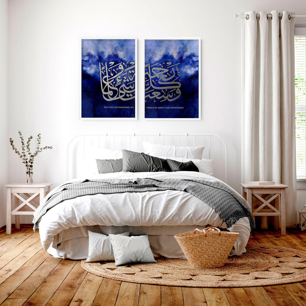 Islam decorations | set of 2 bedroom wall art