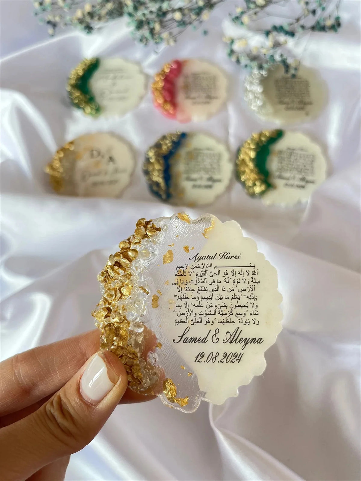 Personalized Ayatul Kursi Magnet Favor,Wedding favors for