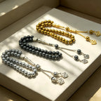 Islamic Prayer Beads 8mm 33 Beads Natural Stone Muslim Prayers Bead
