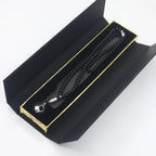 New Black Gallstone Muslim Prayer Beads Gift Box Islamic Praise Beads