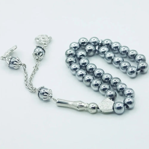 Islamic Prayer Beads 8mm 33 Beads Natural Stone Muslim Prayers Bead