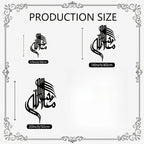 CIFBUY Iron Wall Art Islamic Arabic Calligraphy Metal Home Decor