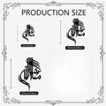 CIFBUY Iron Wall Art Islamic Arabic Calligraphy Metal Home Decor