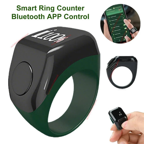 2026 Qibla Zikr Ring Praise Tasbih Electronic Digital Counter Muslims