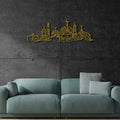 CIFBUY Iron Wall Art Islamic Mosque Floral Pattern Metal Home Decor