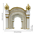 Islamic Ramadan Decor Mosque Arch Ornament with Tealight Holder Eid