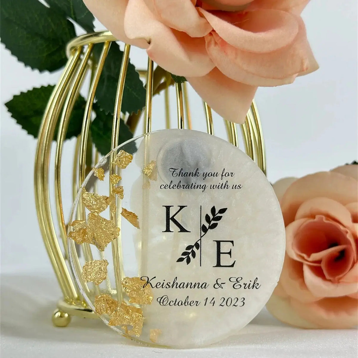 Sünnet Hediyesi Beschneidungsmagnet | Personalized Golden Epoxy Magnet