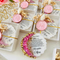 Personalized Ayatul Kursi Epoxy Magnet: Islamic Baby Shower Favor,