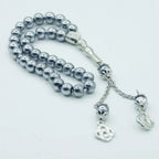 Islamic Prayer Beads 8mm 33 Beads Natural Stone Muslim Prayers Bead