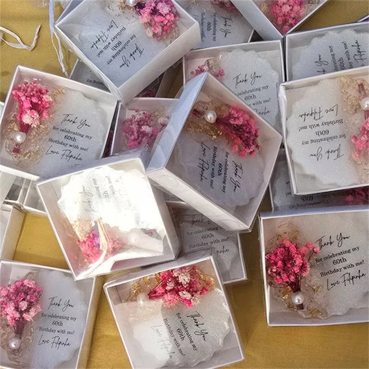 Personalized Ayatul Kursi Epoxy Magnet with Tasbeeh – Islamic Wedding