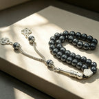 Islamic Prayer Beads 8mm 33 Beads Natural Stone Muslim Prayers Bead