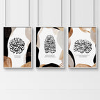 Islamic modern art | Set of 3 wall art prints
