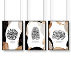 Islamic modern art | Set of 3 wall art prints